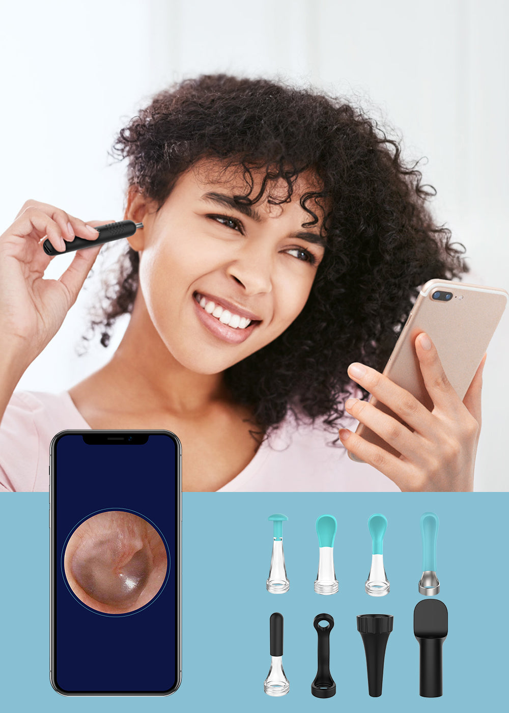 xkoo ear cleaner kit with camera